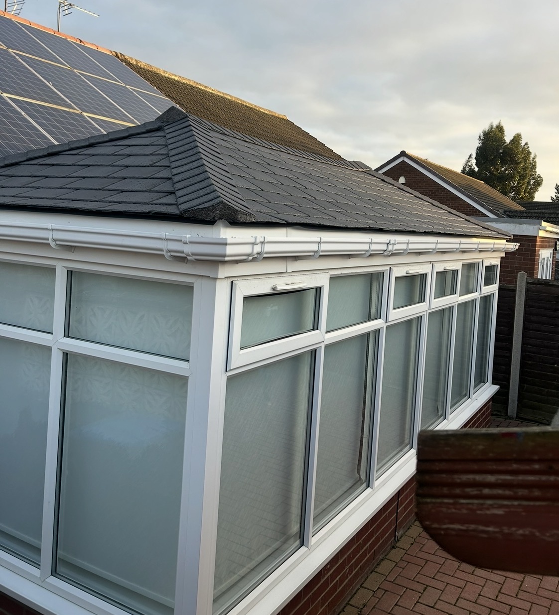 Lightweight roof installation in Teesside